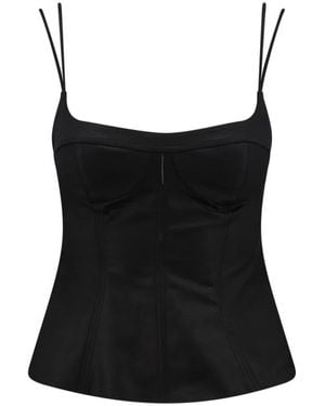 Stella McCartney Sleeveless Tops - Black