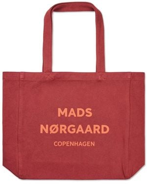 Mads Nørgaard Tassen ,Rood ,Tote Bags
