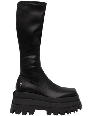 Naked Wolfe High Boots - Schwarz
