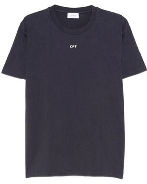 Off-White c/o Virgil Abloh T-Shirts - Blauw
