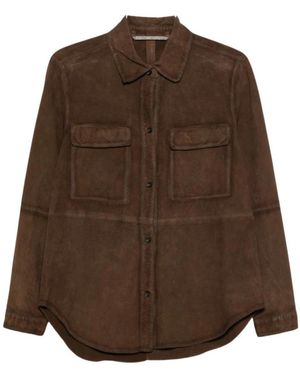 The Jack Leathers Shirts - Brown