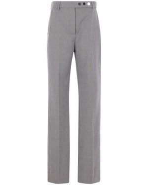 Sportmax Straight Trousers - Grey