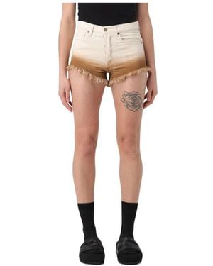 Alanui Denim Shorts - Nero
