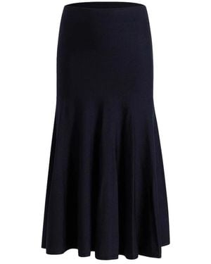 KHAITE Midi Skirts - Blue