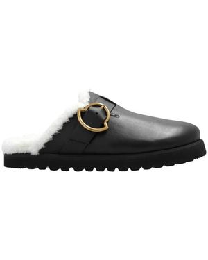 Moncler Shoes > Flats > Mules - Zwart