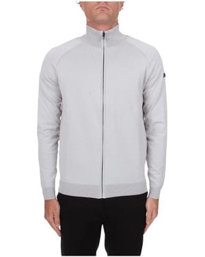 Rrd Amos Full Zip Knit - Grijs
