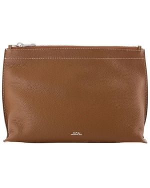 A.P.C. Neige Clou Vanity Case - Braun