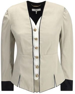 Chloé Light Jackets - Wit