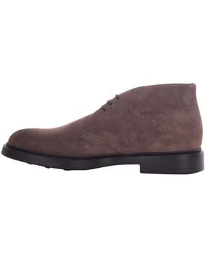 Doucal's Lace-Up Boots - Morado