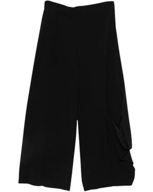 CFCL Ac Milan Draped Pants - Schwarz