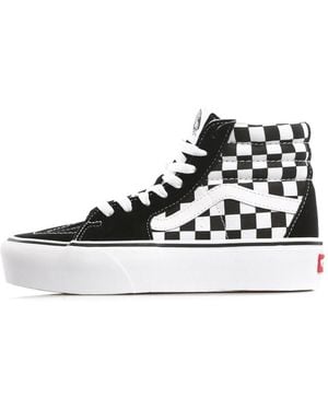 Vans Sk8-Hi Platform 2 Damen-Hoher Schuh - Schwarz