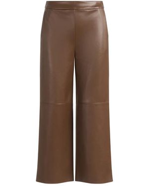 Max Mara Cropped Trousers - Marrón