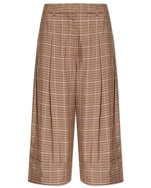 Munthe Cropped Trousers - Marrone