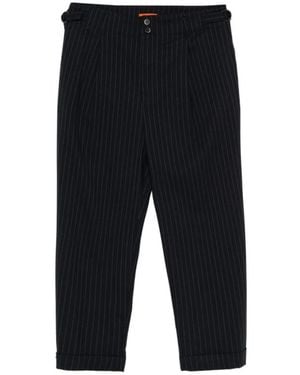 Barena Broeken ,Blauw ,Wide Broeken - Zwart