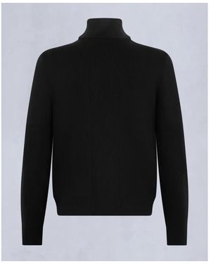 Moose Knuckles Schwarze Hybridjacke Kamet Stil