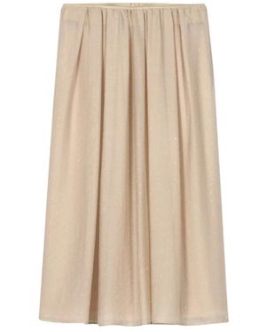 Luisa Cerano Midi Skirts - Neutro
