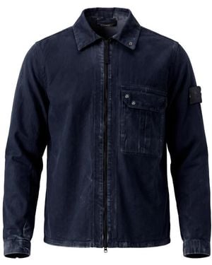 Stone Island Light Jackets - Azul