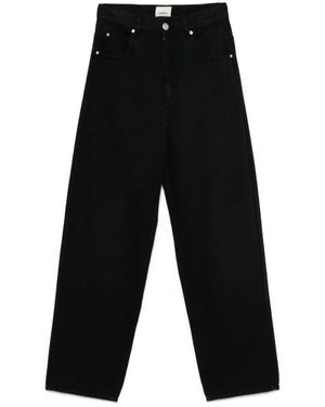 Isabel Marant Straight Jeans - Negro