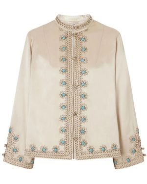 Bode Lapis Braid Jacket - Natur
