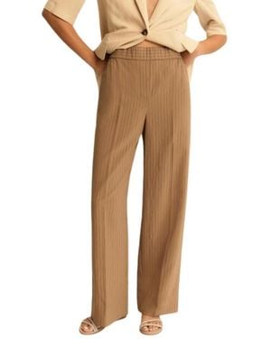 Marella Wide Trousers - Brown