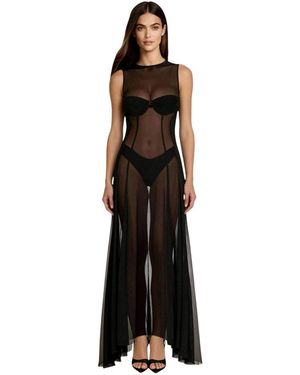 ME FUI Maxi Dresses - Noir