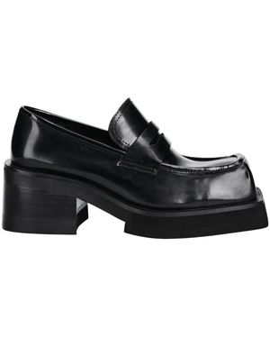Jeffrey Campbell Schoenen ,Zwart ,Leer Klassieke Pumps