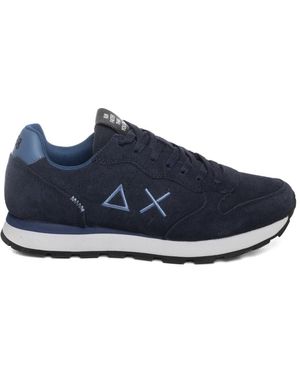 Sun 68 Tom Suede - Blauw