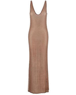 VENUJA Maxi Dresses - Brown