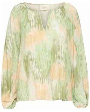 Cream Blouses - Yellow