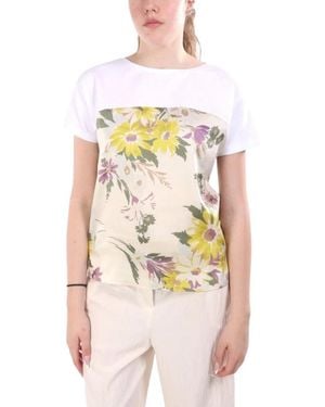 Marella Tops ,Veelkleurig ,T-Shirts - Roze