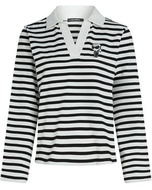 Karl Lagerfeld V-Neck Knitwear - Wit