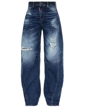 DSquared² Loose Twst Jeans - Blauw
