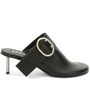 Jil Sander Heeled Mules - Zwart
