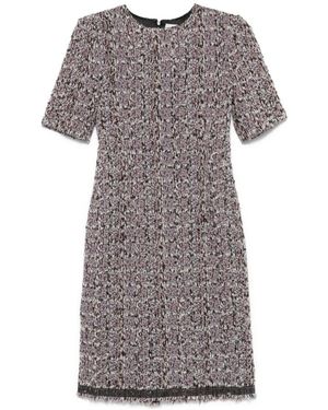 Lanvin Langes, Figurbetontes Kleid - Grau