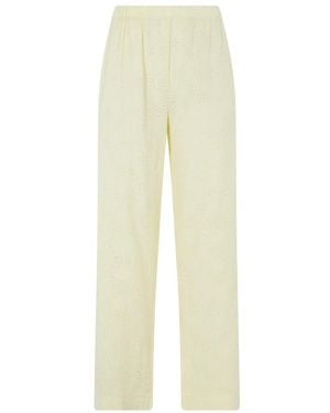 MC2 Saint Barth Straight Trousers - Amarillo