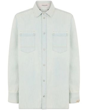 Golden Goose Denim Shirts - White