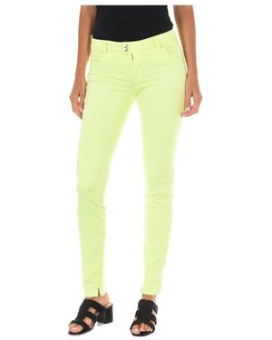 Met Jeans ,Groen ,Katoen Skinny Jeans - Geel