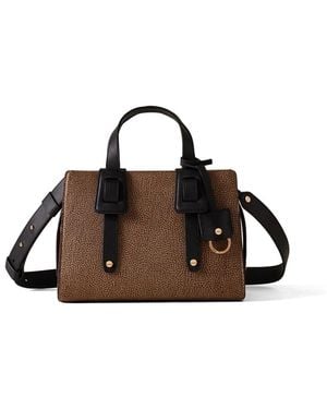 Borbonese Handbags - Brown