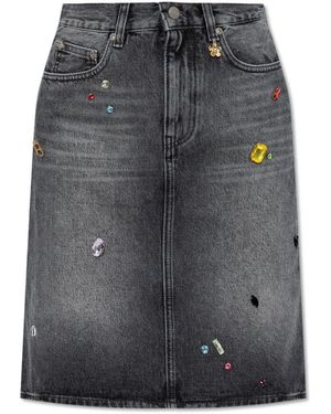 Marc Jacobs Jeansrock - Grau
