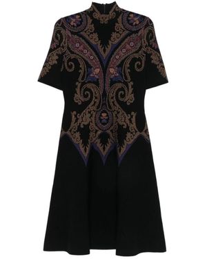 Etro Midi Dresses - Negro