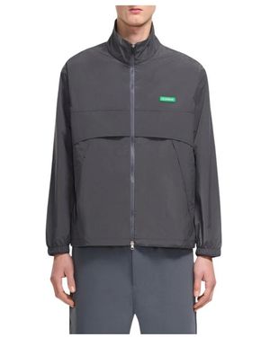 flâneur Jassen ,Grijs ,Badge Track Jacket