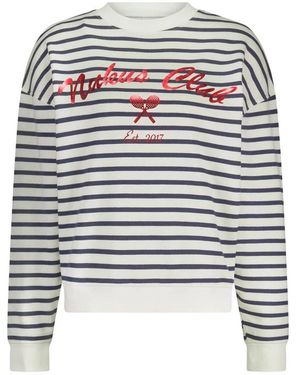 Nukus Paige Sweater Stripe - Wit