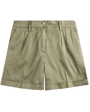 Fay Regular-Fit Bermuda Shorts - Groen