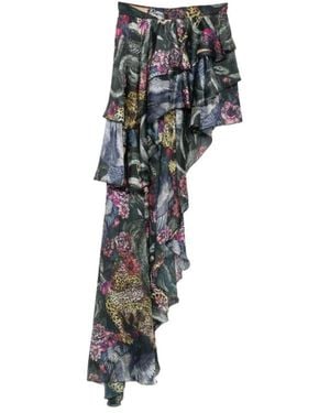 Just Cavalli Midi Skirts - Negro