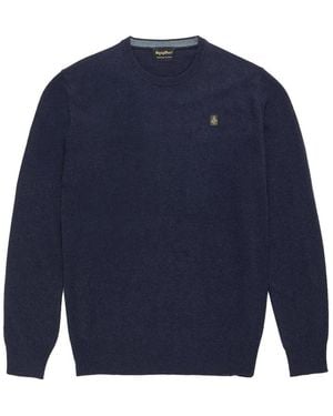 Refrigiwear Round-Neck Knitwear - Blue