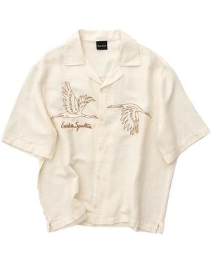 Goodies Sportive Short Sleeve Shirts - Natural