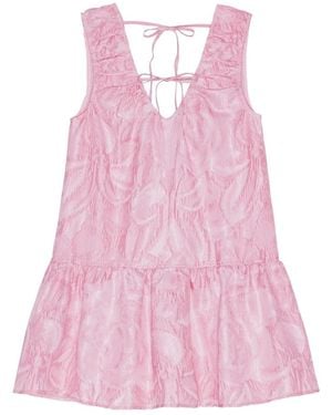 Ganni Short Dresses - Pink