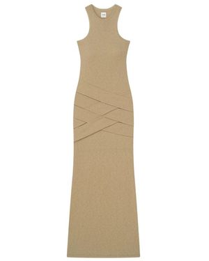 Nanushka Maxi Dresses - Neutro