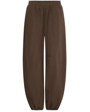 Ichi Broeken ,Groen ,Wijde Broek - Bruin
