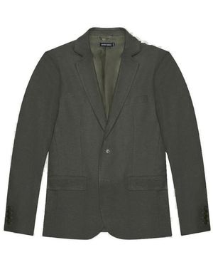 Antony Morato Leinen-viskose-blazer-kollektion - Grün